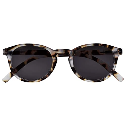 Oferta limitada: OPULIZE Zen Gafas de Lectura Solares Montura Redonda Marrón Carey Claro Pequeño y Ligero Bisagras con Muelle Resistente a los Arañazos Lentes Oscuros Unisex S24-1T +3.00 de 6.44 EUR a 6.44 EUR (ahorro 0%)