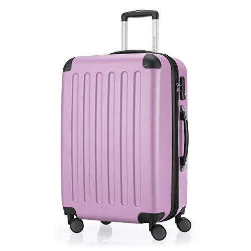 Limited-time offer: Hauptstadtkoffer Spree – Medium Hardshell Suitcase, TSA Lock, 4 Wheels, Trolley Luggage, Rolling Suitcase, Travel Case with Expandable Capacity, 65 cm, 74 Liters, Flieder from 61.39 GBP to 61.39 GBP (save 0%)