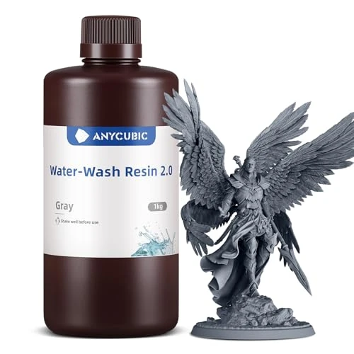 Offerta a tempo: ANYCUBIC Resina Lavabile in Acqua 2.0, Resina Stampante 3D, Grigio 1kg - 0.00% da 24.99 € a 24.99 €