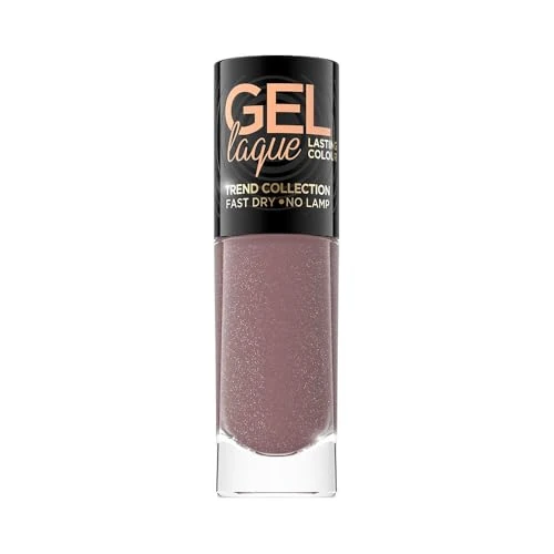 Eveline Cosmetics Gel Laque - Vernis à ongles n° 307 - Effet gel longue durée à séchage rapide - Sans lampe UV/LED - Vegan - 8 ml