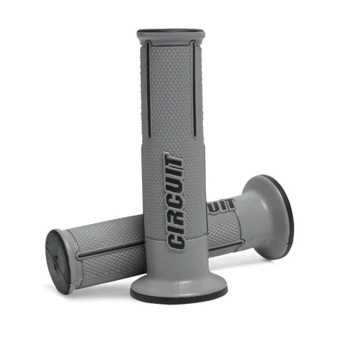 CIRCUIT Equipment MA053-231 Grip Speed Racing Opened Tip Gray/Black