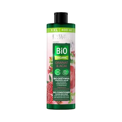 Eveline Cosmetics Bio Organic 400 ml Acondicionador para proteger el color del cabello