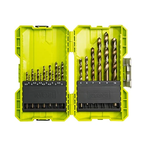 Limited-time offer: Ryobi 5132004390 RAK19HSS2 19pcs HSS Drill Bit Set from 25.99 £ to 25.00 £ (save 4%)
