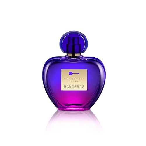 Banderas - Her Secret Desire - Eau de Toilette Spray für Frauen, Blumig-Fruchtiger und Süßer Duft - 80 ml