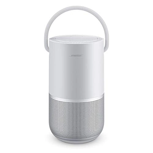 Oferta limitada: Bose Portable Smart Speaker - Altavoz portátil con control de voz Alexa integrado, Color Plata de 419.95 € a 199.95 € (ahorro 52%)