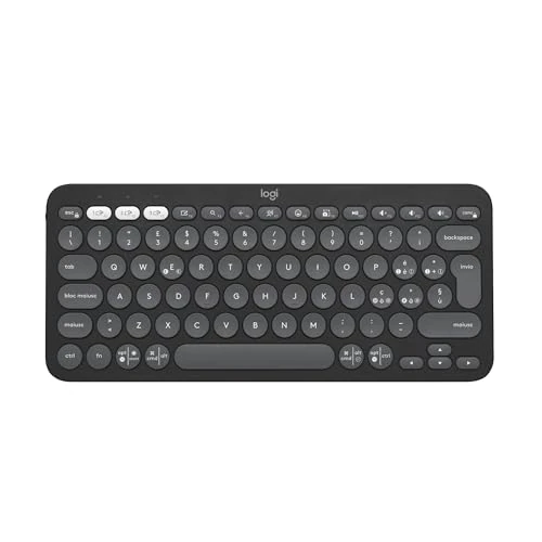 Offerta a tempo: Logitech - Tastiera Bluetooth Multidispositivo con Tasti di Scelta Rapida Personalizzabili — 27% da 36,99 € a 26,97 €