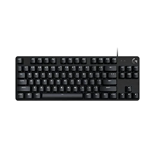 Logitech G G413 TKL SE Tastiera Meccanica Gaming - Tastiera Compatta Retroilluminata con Switch Meccanici Tattili, Anti-ghosting, Compatibile con Windows, macOS, Layout QWERTY Italiano - Nero