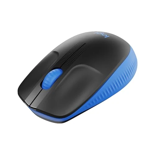 Offre limitée : Logitech M190 Souris sans fil, design ambidextre, durée de la batterie 18 mois avec mode économie d’énergie, récepteur USB, contrôle précis du curseur + défilement, large molette de défilement - Bleu de 17.96 EUR à 14.19 EUR (remise 21%)
