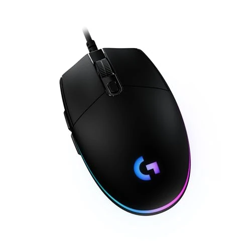 Limitiertes Angebot: Logitech G203 Gaming-Maus mit anpassbarer LIGHTSYNC RGB-Beleuchtung, 6 programmierbare Tasten, spieletauglicher Sensor, Abtastung mit 8.000 DPI, Geringes Gewicht - Schwarz von 24.35 EUR auf 19.99 EUR (Spare 18%)