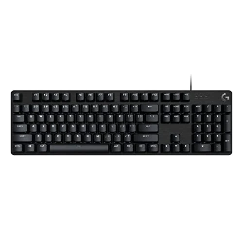 Logitech G413 SE Full-Size Mechanical Gaming Keyboard - Backlit Keyboard with Tactile Mechanical Switches, QWERTY Spanish Layout - Black