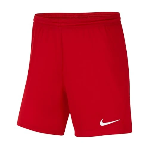 Offerta a tempo: Nike W Nk Dry Park Iii Short Nb K, Pantaloncini Sportivi Donna, University Red/White, S - 37% da 19.99 € a 12.59 €