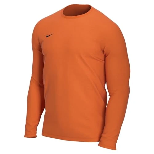 Nike Dry Park VII, Maglia a Maniche Lunghe Uomo, Orange/Black, XL