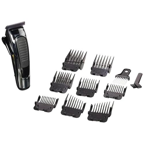 Zeitlich begrenztes Angebot: Remington Haarschneidemaschine Profi Classic (selbstschärfende Edelstahlklingen, Klingeneinstellhebel, 8 Aufsteckkämme, Aufbewahrungstasche, Friseur - Set, Netz-/Akkubetrieb) Haarschneider HC450 von 35.99 € auf 30.58 € (15% Ra