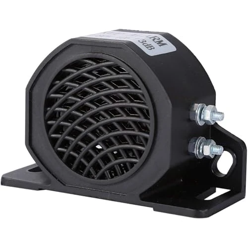 Offerta a tempo: KSTE Cicalino di Avvertimento, 12-80V 105 DB Allarme di Avvertimento Universale del Cicalino Nylon dell'auto di Backup Corno di Lumaca per Camion e Veicoli Commerciali Pesant - 28% da 23.99 € a 17.39 €