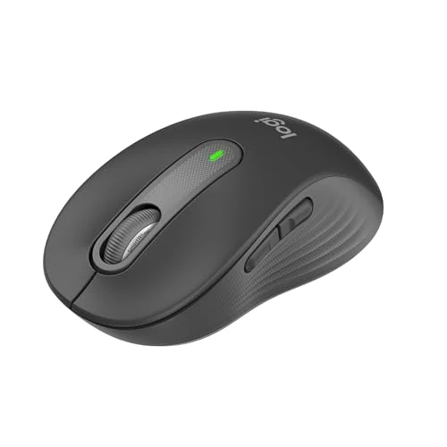 Limited-time offer: Logitech Signature M650 Wireless Mouse - For Small to Medium Sized Hands, 2-Year Battery, Silent Clicks, Customisable Side Buttons, Bluetooth, for PC/Mac/Multi-Device/Chromebook - Graphite from 44.99 GBP to 24.99 GBP (save 44%)