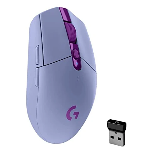 Limited offer: Logitech G305 Lightspeed Wireless Gaming Mouse, HERO Sensor, 12,000 DPI, Lightweight, 6 Programmable Buttons, 250h Battery Life, On-Board Memory, Compatible with PC/Mac - Lilac (German Packaging) from 74.99 EUR to 39.99 EUR (save 47%)