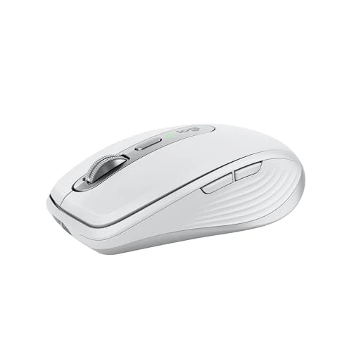Limited offer: Logitech MX Anywhere 3S Compact Wireless Mouse, Fast Scrolling, 8K DPI Any-Surface Tracking, Quiet Clicks, Programmable Buttons, USB C, Bluetooth, Windows PC, Linux, Chrome, Mac - Pale Grey from 89.93 EUR to 62.95 EUR (save 30%)