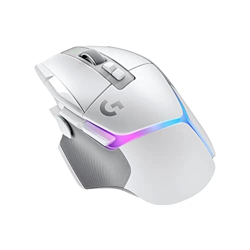 Limited offer: Logitech G502 X PLUS LIGHTSPEED Wireless RGB Gaming Mouse - Optical mouse with LIGHTFORCE hybrid switches, LIGHTSYNC RGB, HERO 25K gaming sensor, compatible with PC - macOS/Windows - White from 150.78 EUR to 94.99 EUR (save 37%)