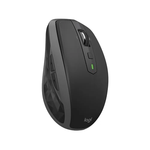 Begrenztes Angebot: Logitech MX Anywhere 2S Bluetooth Edition kabellose Maus, mehrere Oberflächen, superschnelles Scrollen, aufladbar, mobil, Verbindung zu bis zu 3 Mac/PC-Computern - Graphit von 31.40 EUR auf 31.40 EUR (Rabatt 0%)