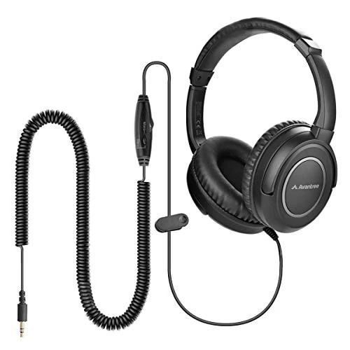 Zeitlich begrenztes Angebot: Avantree HF039 - Kabelgebundene TV-Kopfhörer mit 5-m-Spiralkabel von 34.99 € auf 34.99 € (0.00% Rabatt)