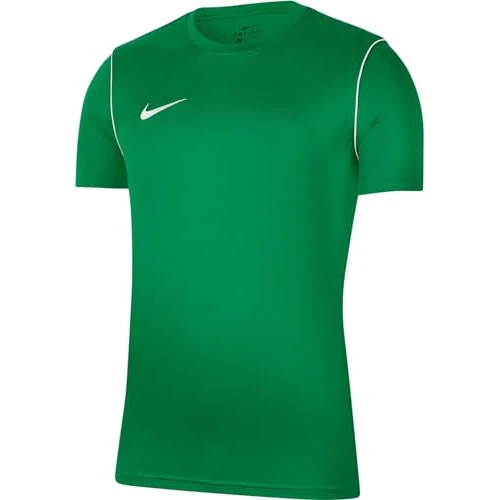 Nike Y Nk Dry Park20 Top Ss, Maglietta a Maniche Corte Unisex bambini, Verde (Pine Green/White/White), XS