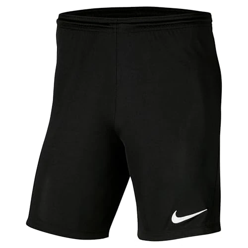 Offerta a tempo: Nike Dry Park Pantaloncini Pantaloncini da Uomo, Uomo, Black/White, L - 46% da 17.99 € a 9.80 €