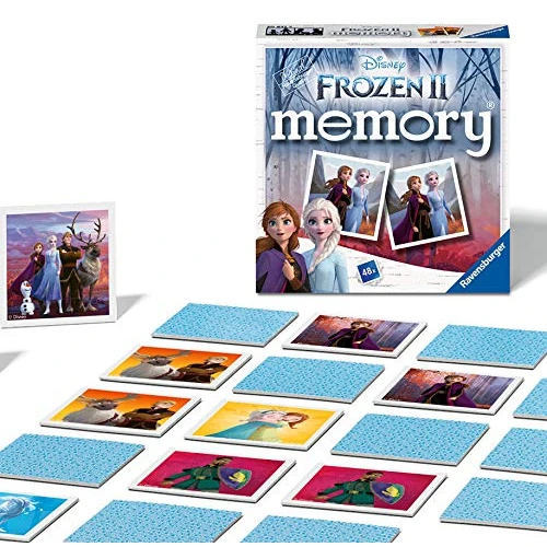 Offerta a tempo: Ravensburger - Frozen II, Gioco Memory da 3 anni, per famiglia e amici - 41% da 9.99 € a 5.90 €