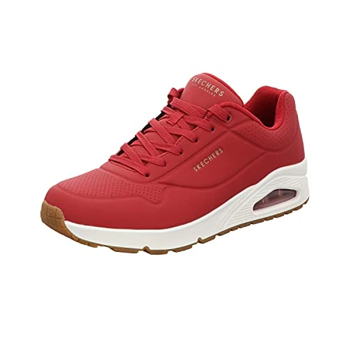 Offerta a tempo: Skechers Uno Stand On Air, Scarpe da Ginnastica Uomo, Dark Red, 43 EU - 16% da 79.95 € a 66.99 €