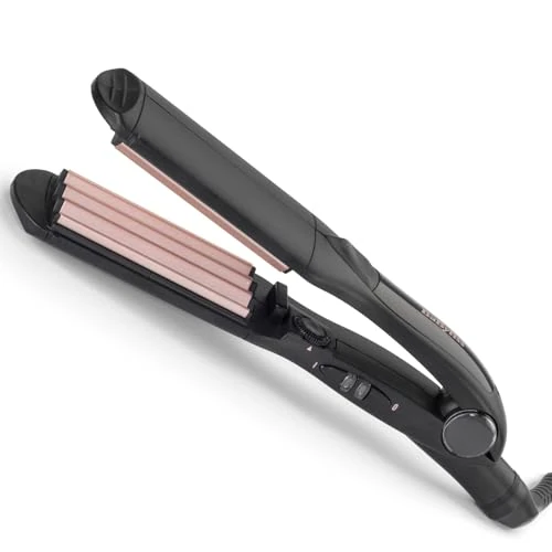 Zeitlich begrenztes Angebot: BaByliss Kreppeisen – Tourmalin-Keramikbeschichtung, 10 Temperaturstufen bis 210°C, professionelles Styling-Tool, langanhaltender Effekt, Schwarz, 2165CE von 49.90 € auf 27.29 € (45% Rabatt)