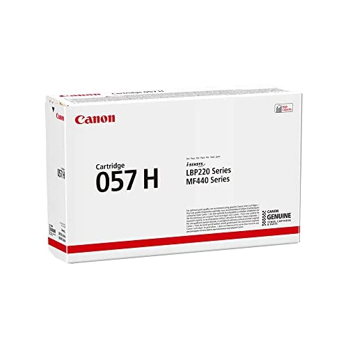 Offerta a tempo: Canon Cartuccia 057 H TONER Nero, Rendimento 3100 Pagine — 33% da 178,25 € a 119,00 €