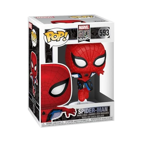 Offre limitee: Funko Pop! Marvel: 80th - First Appearance Spider-Man - Marvel Comics- Figurine en Vinyle à Collectionner - Idée de Cadeau - Produits Officiels - Jouets pour Les Enfants et Adultes de 16.99 EUR a 16.99 EUR (economie 0%)