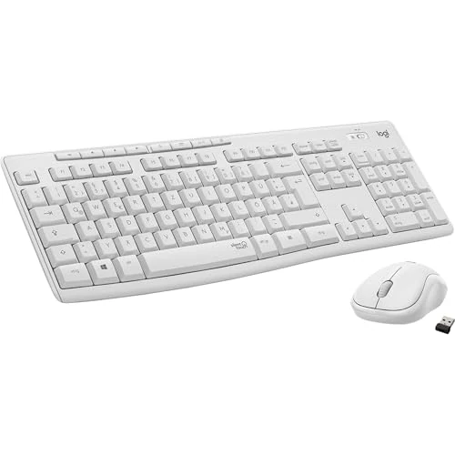 Offerta a tempo: Logitech MK295 Kit Mouse e Tastiera Wireless, Layout Tedesco Qwertz — 27% da 29,99 € a 21,91 €