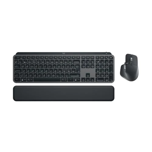 Offerta a tempo: Logitech MX Keys S Combo: MX Master 3S, MX Keys S & MX Palm Rest — 30% da 229,00 € a 161,10 €