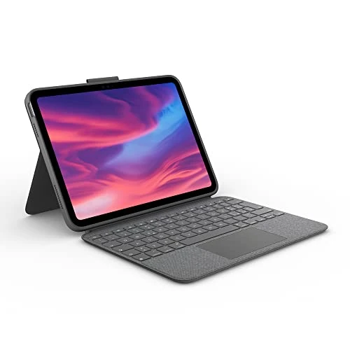 Offerta a tempo: Logitech Combo Touch, custodia con tastiera rimovibile per iPad (10a generazione e) — 5% da 108,99 € a 103,54 €