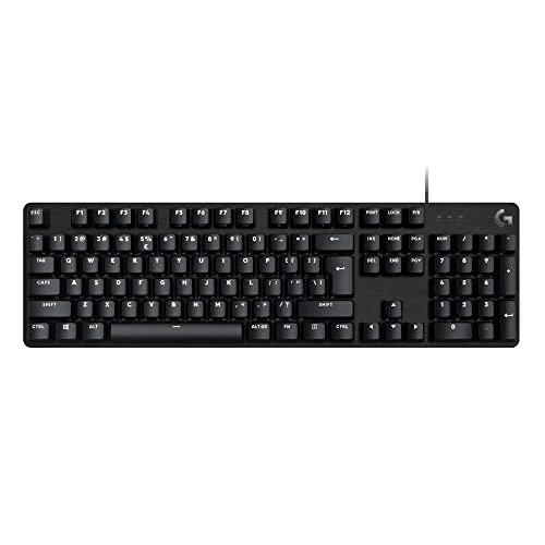 Limited offer: Logitech G 413 SE Full Size Mechanical Gaming Keyboard – Backlit Keyboard with Mechanical Touch Switches, Anti-Ghosting, Compatible with Windows, macOS, Italian QWERTY Layout – Black Aluminium from 94.99 EUR to 49.39 EUR (save 48%)