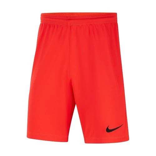 Offerta a tempo: Nike Dri-Fit Park III, Pantaloncini Bambino, Cremisi Acceso/Nero, M - 13% da 15.99 € a 13.90 €