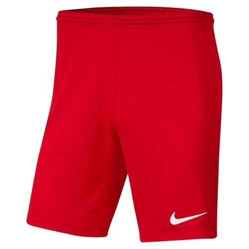 Nike W Nk Dry Park Iii Short Nb K, Pantaloncini Sportivi Donna, University Red/White, XL