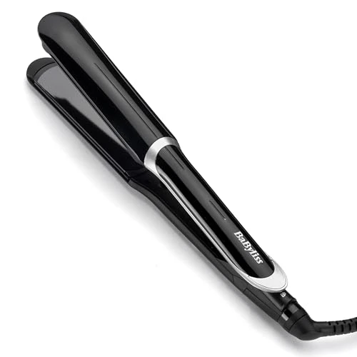 Tijdelijke aanbieding: BaByliss Smooth Pro Brede Stijltang - Keramische Platen voor Glad Stylen, 35mm Brede Platen voor Lang/Dik Haar, Snelle Opwarming, 5 Temperatuurinstellingen tot 235°C, ST397E van 79.90 € naar 42.99 € (46% korting)