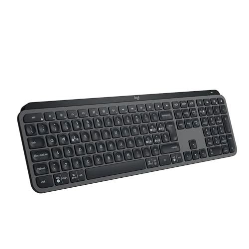 Offerta a tempo: Logitech MX Keys S,Tastiera Wireless,Profilo Basso,Digitazione Precisa,Tasti Programmabili,Retroilluminazione,Bluetooth,USB C Ricaricabile,per PC Windows, Linux, Chrome, Mac, Italiano QWERTY - Grigio - 34% da 129.00 € a 85.39 €