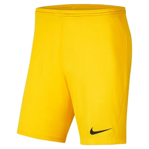 Zeitlich begrenztes Angebot: Nike Herren M Nk Df Park Iii Nb K Shorts, Tour Yellow/Black, M EU von 19.99 € auf 13.38 € (33% Rabatt)