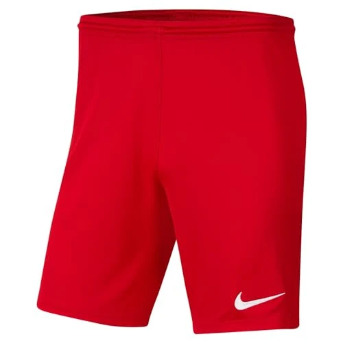 Offre limitee: Nike Homme Dri-fit Park 3 Short De Football, University Red/(White), L EU de 17.99 EUR a 16.99 EUR (economie 6%)