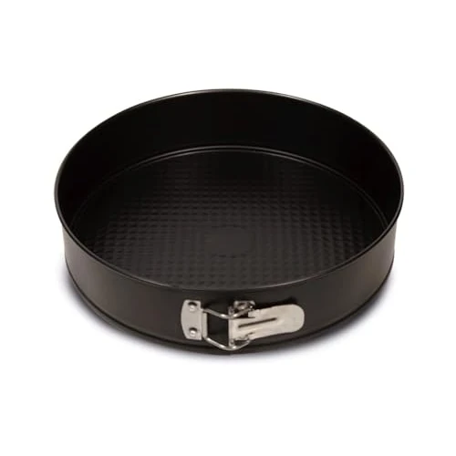 Oferta limitada: FORMEGOLOSE, Molde Plegable de 1 Fondo 22 cm, Acero, Doble Capa Antiadherente, Color Negro de 17.35 EUR a 9.39 EUR (ahorro 46%)