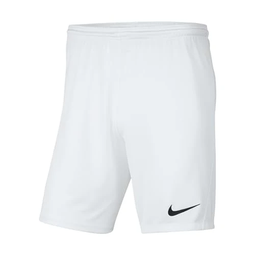 Limited-time offer: NIKE Boys Dri-fit Park 3 Shorts, White/Black, XS EU from 12.31 GBP to 11.95 GBP (save 3%)