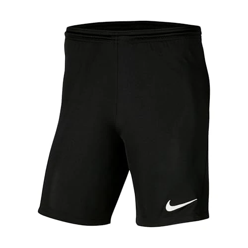 Offerta a tempo: Nike Y Nk Dry Park III Short NB K, Pantaloncini Sportivi Unisex Bambini, Black/White, XL - 24% da 15.99 € a 12.19 €