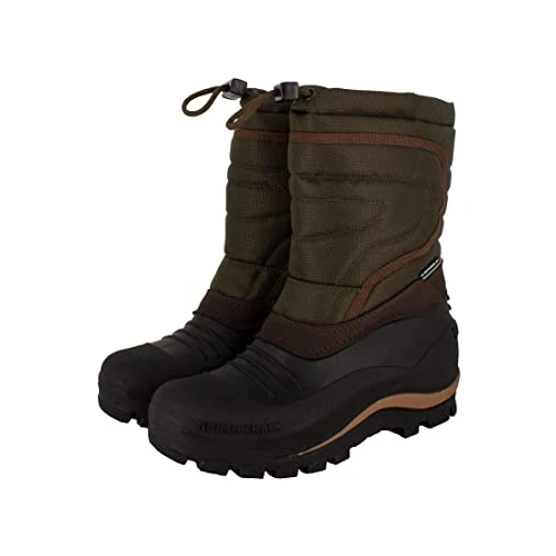 Limited-time offer: Spirale Men's Elite Snow Boots, Men Winter Boots, Fleece Lining with Insulating Foam, Insole Double Layer Felt, Green, 5 UK from 25.94 GBP to 22.21 GBP (save 14%)