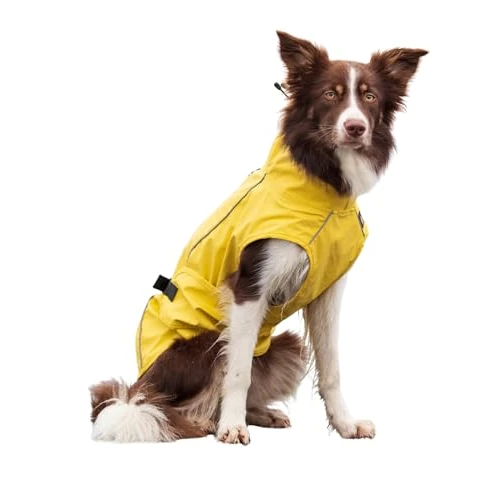 Offre limitée : Trixie Imperméable pour Chien,Jaune, 45 cm, Taille M de 24.99 € à 24.99 € (0.00% de remise)