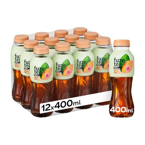 Fuze Tea Zero Pesca 400 ml - 12 bottiglie PET