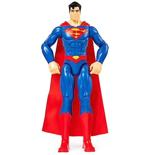 DC Comics - Superman MUÑECO 30 CM - Figura Superman Articulada Coleccionable - 6056778 - Juguetes niños 3 años + - Regalo Niño 3 años +