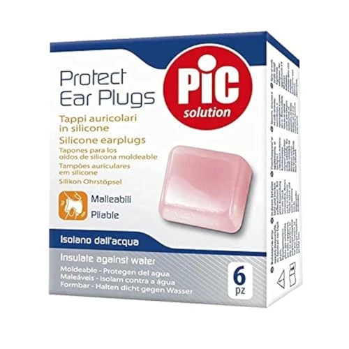Pic 6 Silicone Ear Plugs 12 Pieces