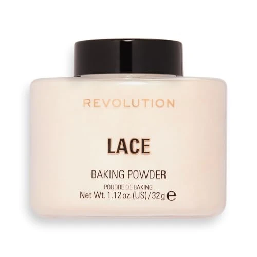 Limited-time offer: Revolution Beauty London, Loose Baking Powder, Prolongs Makeup Wear, Setting Lace, For Light Skin tones, 32g from 5.99 £ to 5.80 £ (save 3%)